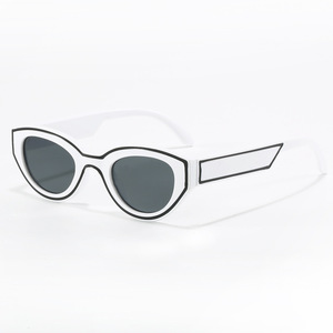 2024 Italia gafas de sol para damas de alta calidad personalizadas de alta calidad Vintage gafas de sol hombres línea marco pequeño gafas de sol de ojo de <span class=keywords><strong>gato</strong></span> - Product Image 4