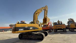 Excavatrice CAT330CL d'occasion Puissante sur chenilles hydrauliques Poids en ordre de marche de 20 tonnes État de bien Composants centraux incluant moteur Boîte d'engrenages - Product Image 2