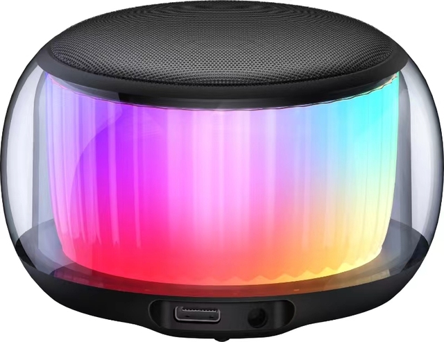 Premium Mini Wireless Portable Speaker Rechargeable with RGB LED Lighting Powered by Type-c
