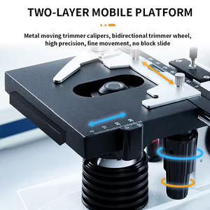 Thiết kế ba mắt hai mắt cho vi khuẩn trực quan rõ ràng Hệ thống kính hiển vi điện tử chuyên nghiệp cho nghiên cứu y học sinh học - Product Image 5