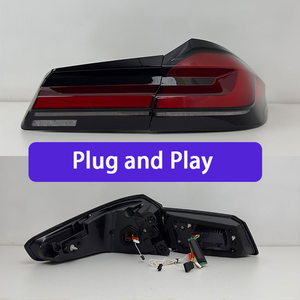 Nuevas Luces Traseras LED Completas con Lente Transparente para Serie 5 G30 G38, Ensamblaje 18-21, Plug and Play, Luces de Freno y Direccionales LCI, 6000K - Product Image 2