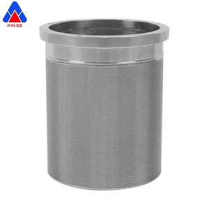 Filtre en métal poreux fritté en poudre d'acier inoxydable filtre fritté cylindrique sus316L de 5 microns - Product Image 1