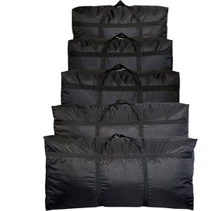 High Quality Big Black <b>Storage</b> Luggage Bags Custom <b>Waterproof</b> Large <b>Outdoor</b> Duffel Bag for Family Vacation - Product Image 3