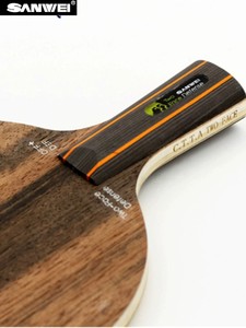 SANWEI Raquette de tennis de table à double face, 6 plis + 1 carbone, construction asymétrique double face, attaque-défense, raquette de <span class=keywords><strong>ping</strong></span>-<span class=keywords><strong>pong</strong></span> professionnelle - Product Image 4
