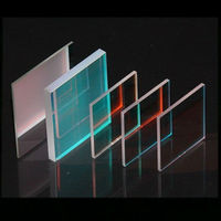 Filtre passe-bande infrarouge personnalisé en verre optique avec revêtement dur, 780 nm FWHM 30 nm, 85 % de transmission, pour caméras CCD CMOS