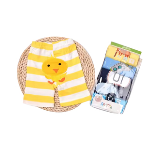 Chine fournisseur nouveau design mignon motif brodé court bébé <span class=keywords><strong>pantalon</strong></span> - Product Image 1