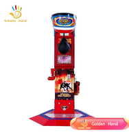 Golden Hand Coin Operated Ultimate Big Punch Sport Straßen box maschine Hot Sale Amusement Game Center