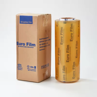 Film imprimé en intaglio Newpower modèle 1001, PVC de qualité alimentaire, soluble dans l'eau, souple, extensible, transparent, résistant à l'humidité, 150 m