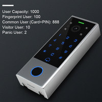 Interphone vidéo IP multifonction Secukey, interphone vidéo TCP, sonnette vidéo IP PoE, clavier d'accès