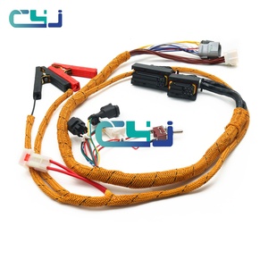 Arnés de cableado de arranque del motor 6WG1 4UK1 6HK1 4HK1 para excavadora ISUZU, cable de prueba de arranque, piezas de maquinaria de construcción - Product Image 5