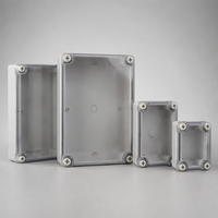 Boîtier de jonction électrique étanche à la poussière IP67 en plastique ABS, directement de l'usine, pour l'installation de câblage extérieur