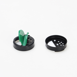 63Mm PP Nhựa Gia Vị Shaker Cap Đôi Cái Mỏ Có Nắp Đậy Bướm Mũ Lật Top Nắp Cho Lọ Chai - Product Image 5