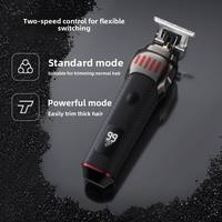 Set Kecantikan Clock Beauty 7000 R/min dengan Layar LED, Waktu Operasi 4 Jam, Baterai 650mAh, 6 Pengatur Batas, Pisau yang Dapat Dilepas