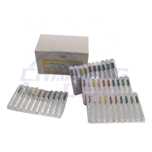 ملف قناة الجذر السنية، مبارد مسننة، ملف إندو من الفولاذ المقاوم للصدأ للاستخدام اليدوي / مواد استهلاكية طب الأسنان، أداة دوارة - Product Image 3