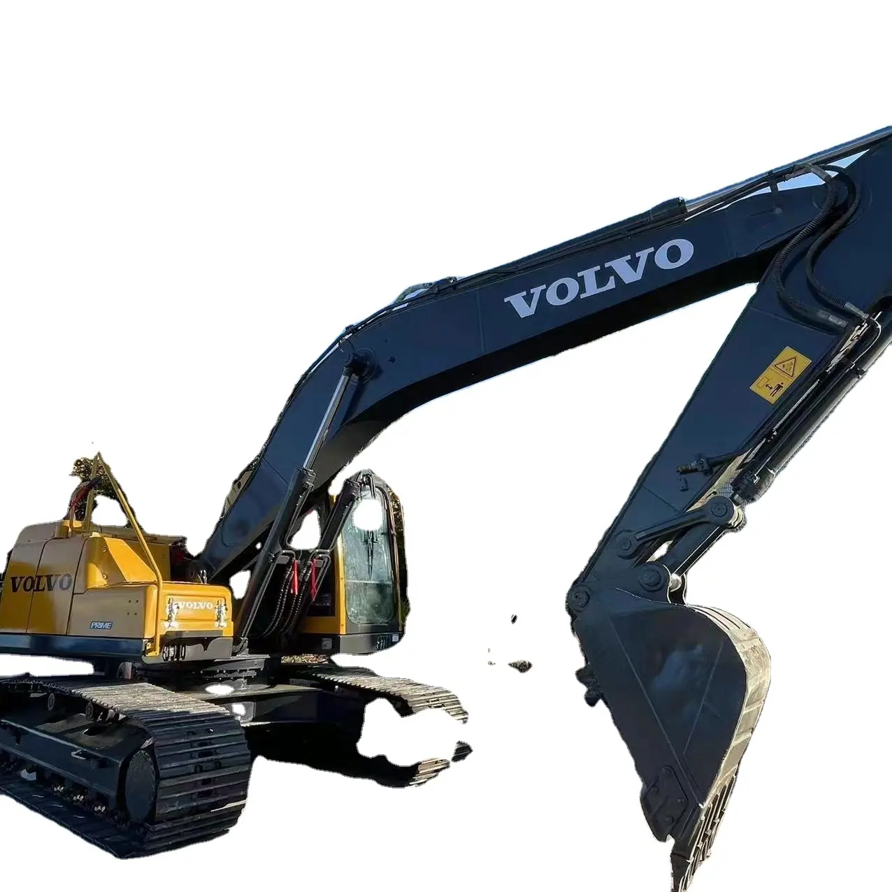 Precio de fábrica excavadora usada América Volvo ec210 ec140 máquina excavadora en Shanghai para la venta