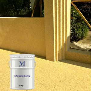 PU tự san phẳng màu cát Epoxy lớp phủ sàn chống trầy xước Chống bụi chống bụi tính năng chống bụi - Product Image 1