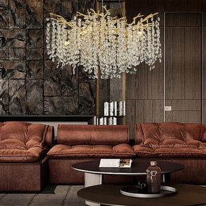 <span class=keywords><strong>Lampadario</strong></span> <span class=keywords><strong>Moderno</strong></span> a Rami d'Albero, Lampadari in Cristallo per <span class=keywords><strong>Sala</strong></span> <span class=keywords><strong>da</strong></span> Pranzo, <span class=keywords><strong>Lampadario</strong></span> a Fiocco di Neve per Soggiorno e Isola della Cucina - Product Image 2