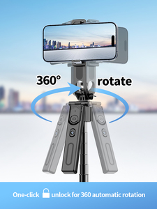 F01 360 °   Perche à selfie sans fil avec suivi du visage, trépied long de 1920 mm, multifonctionnel, support intelligent à stabilisation d'<span class=keywords><strong>image</strong></span> IA - Product Image 4