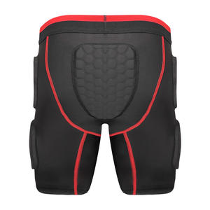 定制一体式美式足球腰带青年加厚压缩短裤5垫带垫足球腰带 - Product Image 4