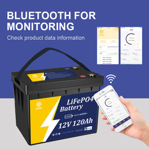 Batería Marina LiFePO4 de 12V 120Ah para Yate, Barco, Nave, Ciclo Profundo, Litio Hierro Fosfato, Sistema de Almacenamiento Solar para RV, UPS - Product Image 3
