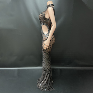 Novance Y3737 abiti da sera eleganti e Sexy di lusso eleganti abiti da sera con <span class=keywords><strong>paillettes</strong></span> in Mesh <span class=keywords><strong>abito</strong></span> da sera - Product Image 2
