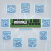 Mémoire serveur 64 Go M386A8K40BM2 CVF DDR4 LRDIMM 2933 ECC 4Rx4 à charge réduite, 288 broches, RAM pour centre de données testée