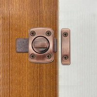 Serrure coulissante de sécurité en alliage de Zinc, pour placard de salle de bain, pour fenêtre, porte en aluminium