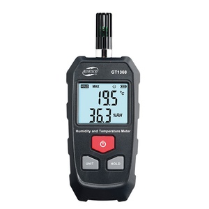 Độ chính xác cao cầm tay kỹ thuật số nhiệt độ và độ ẩm mét Nhiệt kế môi trường với vật liệu nhựa - Product Image 5
