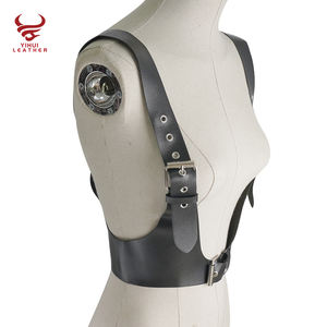 Nieuwe seksuele dames lederen korset riem milieuvriendelijk PU leer kuisheid mode korset riem - Product Image 2