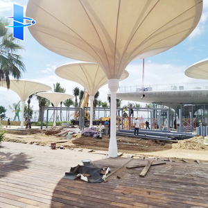 Fabrieksmatig geproduceerde PVDF-overkapping met membraanstructuur, kijkpaviljoen voor speeltuin en landschapsarchitectuur - Product Image 5