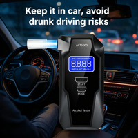 Nouveau Testeur d'alcoolémie précis à pile à combustible pour la sécurité routière, en promotion, pour accessoires automobiles