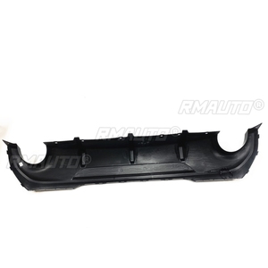 Diffuseur de pare-chocs arrière noir brillant/fibre de carbone pour BMW Série 1 F40 2019-2023, lèvre de diffuseur, séparateur de coffre, plaque de spoiler, accessoires extérieurs - Product Image 2