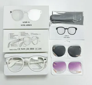 Lentes de Sol Inteligentes S1 con Cámara, Audio, <span class=keywords><strong>Traductor</strong></span> IA y Función de Grabación de Video, Conectividad WIFI - Product Image 4