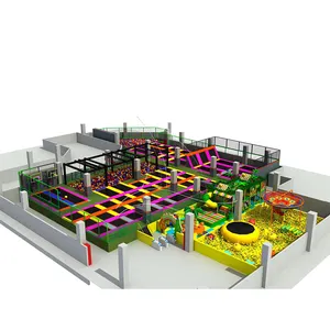 China supplier of soft bungee park provide professional trampoline park project