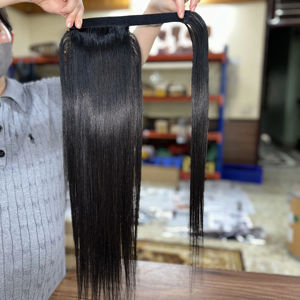 Extensions de cheveux humains vietnamiens OEM, 100% cheveux vierges bruts à double trame pour la vente en gros et l'exportation - Product Image 1