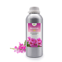 Huile Essentielle de Géranium Rose 100% Pure, Naturelle et Biologique - Prix de Gros en Vrac
