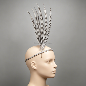 Plumes de faisan naturelles à longue queue pour costumes de carnaval, décoration intérieure, coiffes de mariage et centres de table pour vases. - Product Image 2