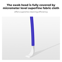 K&F CONCEPT 12mm Micro Four-Thirds 4/3 (MFT) Swab de nettoyage de capteur M43 pour tous les modèles de capteurs d'appareil photo M4/3