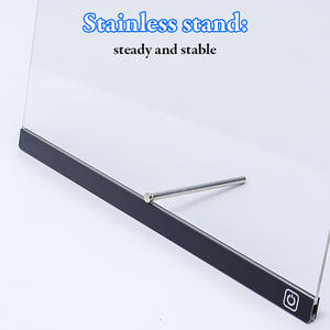 厂家直销3D定制夜灯<span class=keywords><strong>led</strong></span>板亚克力留言板可擦DIY油漆散装白板可重写表面 - Product Image 4