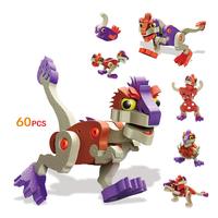 Puzzle 3D blocs de construction en mousse moule puzzle de dinosaure, puzzles éducatifs EVA pour les enfants, jeu d'interaction parent-enfant