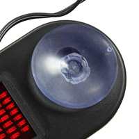 Layar Led ultra-tipis Led berpengendali jarak jauh Input 7*40 layar Bar mobil cangkir pengisap dipasang di Bar putih tunggal pabrik layar