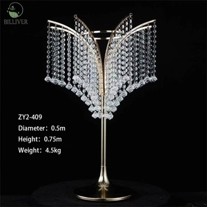Offre Spéciale accessoires de mariage support de table hall scène fête de mariage fournitures d'<span class=keywords><strong>anniversaire</strong></span> événement centres de table décorations de table - Product Image 3