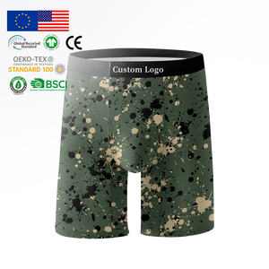Boxer da <span class=keywords><strong>Uomo</strong></span> con Stampa Digitale e Logo Personalizzato, <span class=keywords><strong>Intimo</strong></span> Maschile di Lusso, Mutande alla Moda da Fabbrica con 19 Anni di Esperienza - Product Image 1