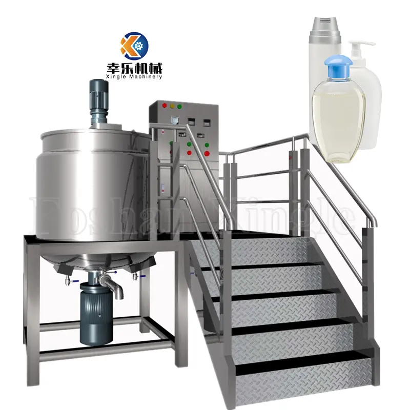 Liquid Mixer Chemical With Agitator Perfume Machine For Food Cement Mixing Tank Specifications