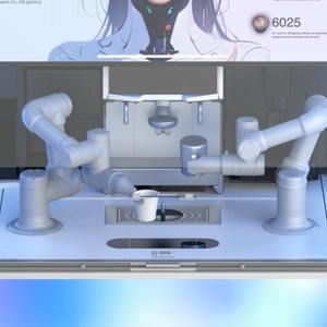 Machine à café automatique commerciale avec Robot Latte Art et fonctions d'impression pour les cafés - Product Image 5