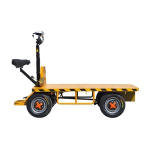 China Supplier Transport Cargo Flatbed Electric Cart <b>Platform</b> <b>Trolley</b> Cargo Machine Transport <b>Trolleys</b> for Sale - Product Image 4