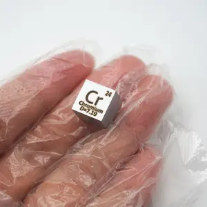 Cubo de Metal cromado de 10mm, Cubo de <span class=keywords><strong>densidad</strong></span> Cr para colección de elementos - Product Image 1