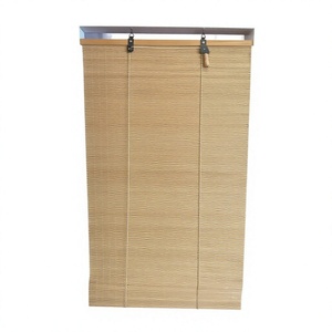 Stores en bambou <span class=keywords><strong>tissé</strong></span> naturel de qualité supérieure J.S.L, personnalisables, avec commande manuelle par cordon, filtrant la lumière et offrant une intimité, stores enrouleurs. - Product Image 5
