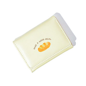 Cartera de tres pliegues con estampado para mujer, <span class=keywords><strong>mini</strong></span> Tarjetero con dibujos animados de PU, 2023 - Product Image 6