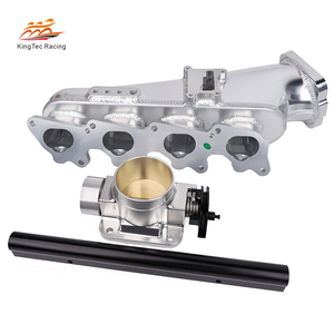 Pièces de moteur de collecteur d'admission en argent SR20DE pour <span class=keywords><strong>Nissan</strong></span> 200SX Silvia Bluebird SR20DET SR20 Racing Automotive - Product Image 2
